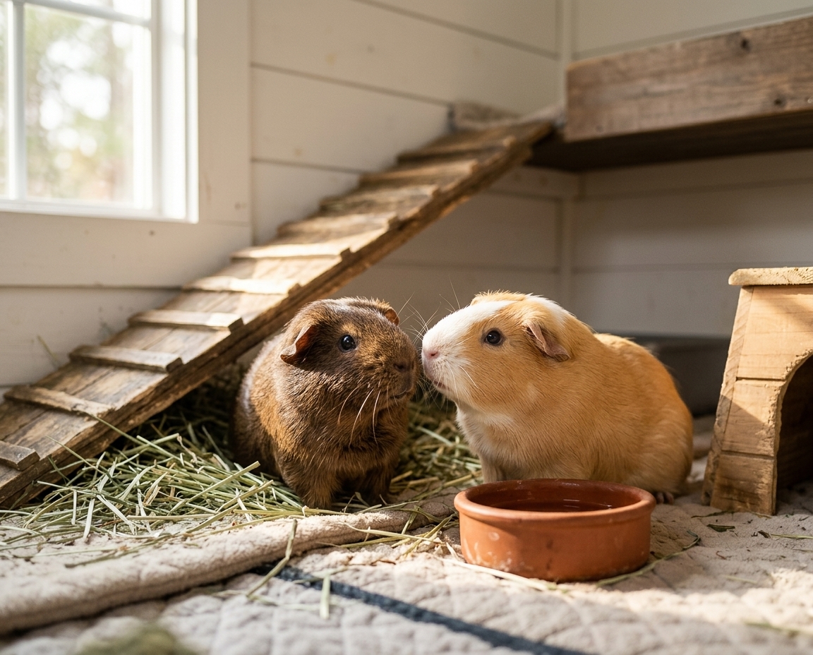How to Bond Two Guinea Pigs Who've Never Met